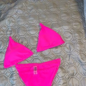 Hot Pink Bikini !